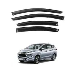 GENERICO - Correlluvias Premiun Negro Gloss Compatible Con TRITÓN 4Pcs