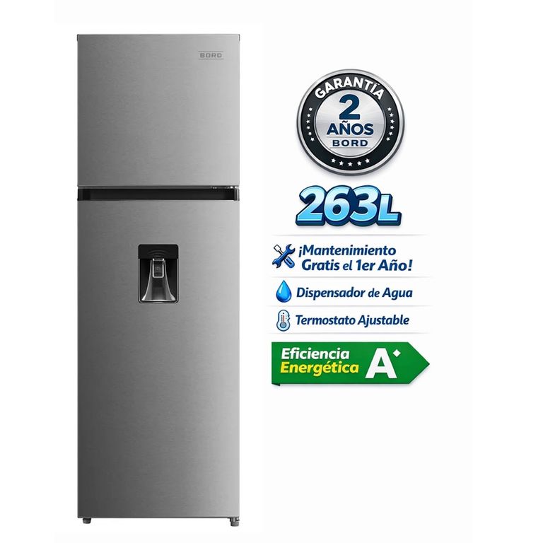Refrigeradora 263LT REINV263NFSD-M
