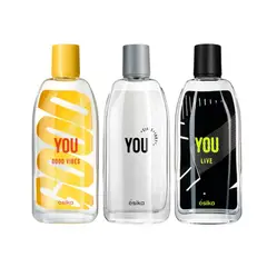 ESIKA - Pack de Colonias You Clásico + Live + Good Vibes