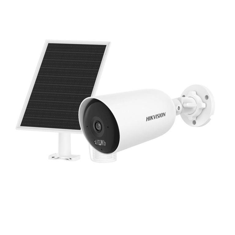 DS-2DE2C400IWG-K4G Camara Exterior 4G 4MP con Bateria y Panel Solar