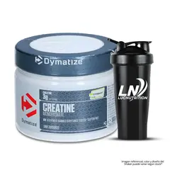 DYMATIZE - Creatina 300 g - Creatina Monohidratada sello Creapure + Shaker