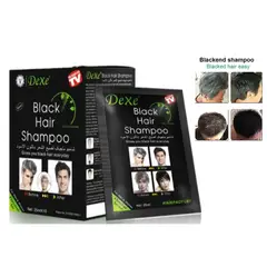 DEXE - Tinte Shampoo Black Hair 25ml x10
