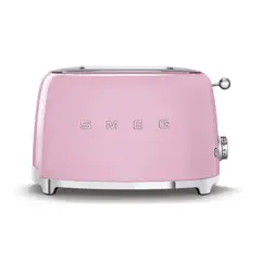 SMEG - Tostadora 2 Rebanadas Retro Color Rosa