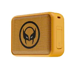 KLIPXTREME - PARLANTE BLUETOOTH PORTATIL CON DISEÑO WOLVERINE - AMARILLO