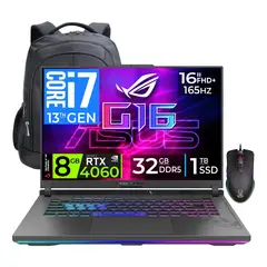ASUS - Laptop gamer ROG Strix G16 Core i7-13650HX Nvidia 8gb RTX4060 32gb Ram 1tb SSD 16″ WUXGA 165H
