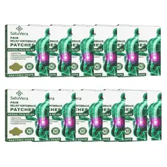 GENERICO - Parches para el dolor - Pack de 12 cajas (1 caja = 10 parches)