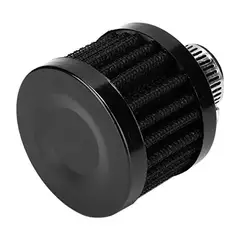 GENERICO - Mini Filtro De Aire Cónico Universal Auto Camioneta Negro