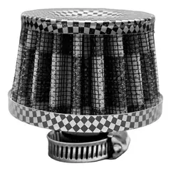 GENERICO - Mini Filtro De Aire Cónico Universal Auto Camioneta Fibra De Carbono