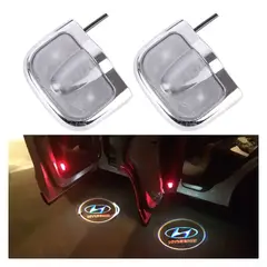 GENERICO - Luz Led Para Puerta De Auto Bienvenida HYUNDAI 12V