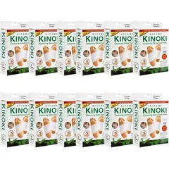 GENERICO - Parches Kinoki - Pack de 12 cajas ( 1 caja = 10 unidades de parches)