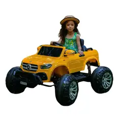 GENERICO - Carro a Batería Mercedes Benz Monster Truck Para Niños