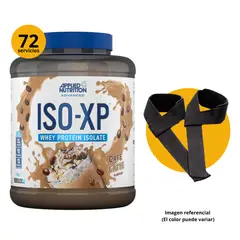 APPLIED NUTRITION - ISO XP 18kg CAFÉ LATTECON STRAPS - PROTEÍNA ISOLATADA