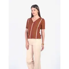 MICHELLE BELAU - VERA - CHOMPA MANGA CORTA