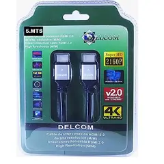 BELCOM - CABLE HDMI a HDMI 5mts DELCOM UHD 4K2K