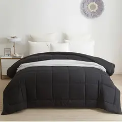 TEFI HOME - Edredón Deluxe Negro