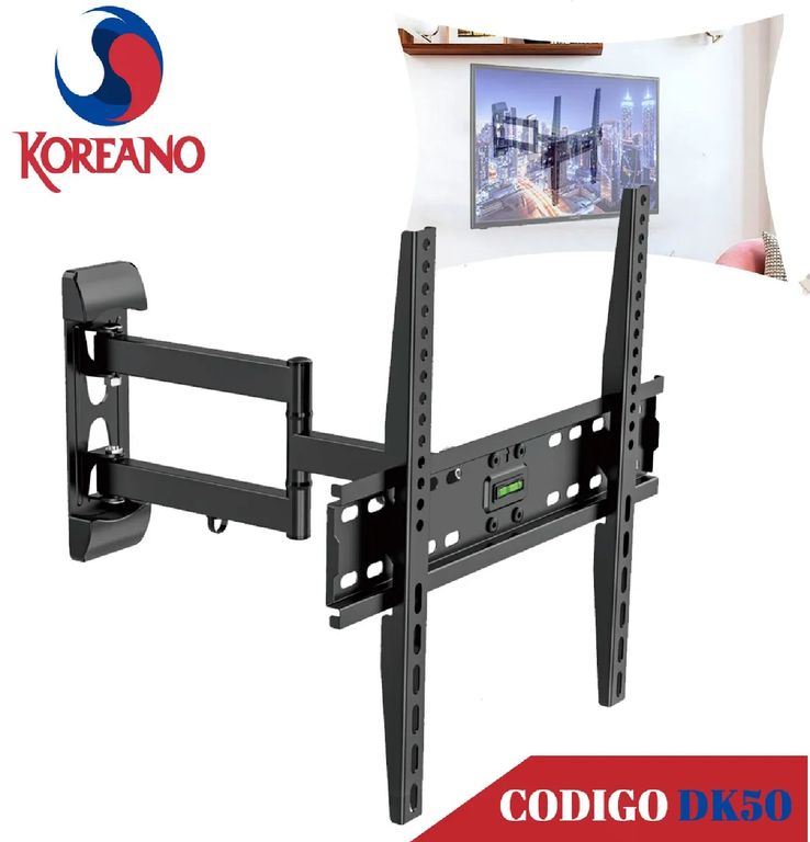 Rack Móvil Koreano para TV de 32” a 60” Pulgadas - DK50