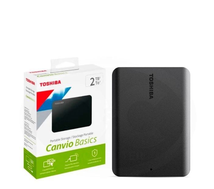 Disco Duro Externo Canvio Basics 2TB USB 3.0 Negro