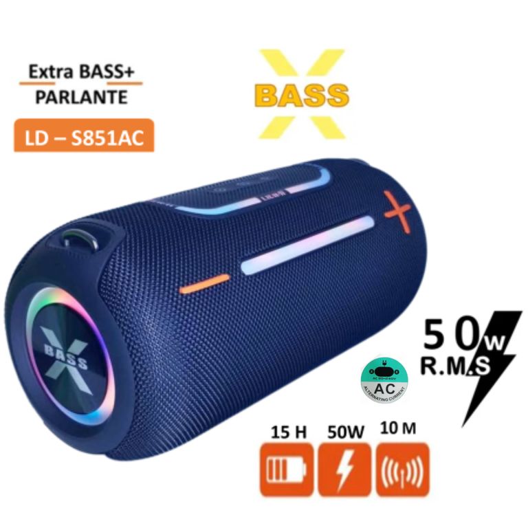 Parlante Portatil Bluetooth LD-S851AC