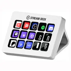 ELGATO - Stream Deck - Control de Estudio 15 Teclas Personalizables - White