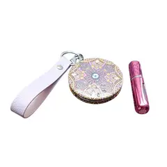 GENERICO - Espejo de Cartera Y Mini Perfumero de 5ml
