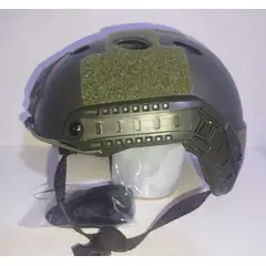 GENERICO - CASCO TACTICO PARA ADULTO COLOR VERDE MILITAR