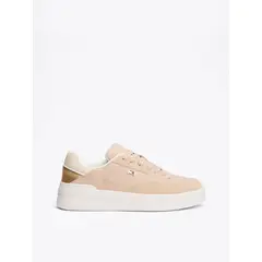 TOMMY HILFIGER - ZAPATILLAS ESSENT BASKET SNEAKER METALLIC