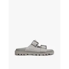 TOMMY HILFIGER - SANDALIAS HD TJM DOUBLE STRAP SANDAL SUEDE