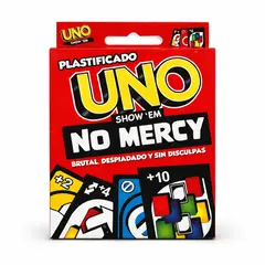 GENERICO - Juego de cartas Uno No Mercy reuniones