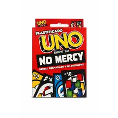 GENERICO - Juego de cartas Uno No Mercy reuniones