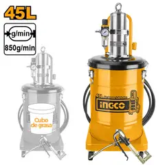 INGCO TOOLS - ENGRASADORA NEUMÁTICA INGCO 45L AGL02451