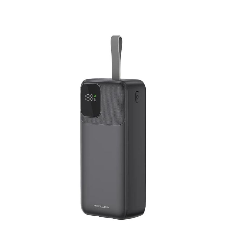 Power Bank 30000mAh Cargador Portátil Súper Rápido 22W con Cables Integrados