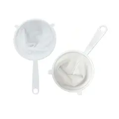 GENERICO - COLADOR DE CAFÉ, FILTRO DE TELA DE BLANCA X 1 PIEZA