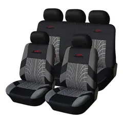 U BUY - 9 Pcs Funda Cubre Asientos Auto Universal Forro Asiento Kit