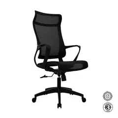 ALTHEA CONFORT - Silla Ergonómica Rigs Presidente Malla Negro