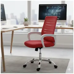 XION - Silla de Oficina Ergonómica Onyx Giratoria con Balanceo y Soporte Lumbar de Malla Mesh