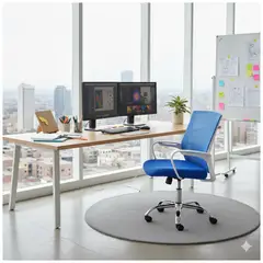 XION - Silla de Oficina Ergonómica Onyx Giratoria con Balanceo y Soporte Lumbar de Malla Mesh