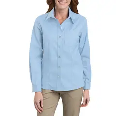 DICKIES - CAMISA DE DAMA manga larga OXFORD Color luz azúl (LB)