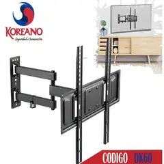 KOREANO SEGURIDAD E INNOVACION - Rack Móvil Koreano para TV de 32” a 60” Pulgadas - DK60