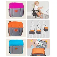 GENERICO - Mochila Pañalera 3 en 1 Bambi Azul