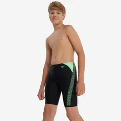 SPEEDO - Traje Baño Natación Niño Jammer Hyperboom Splce Verde