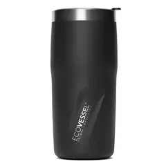ECOVESSEL - Vaso Insulado Metro 473ml Color Negro
