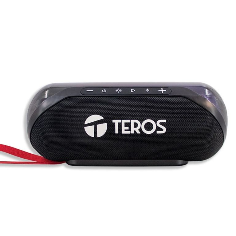 Parlante Bluetooth TE6047N - 20W Sonido Estéreo con Iluminación RGB - Negro
