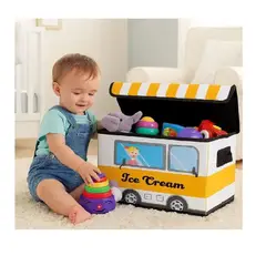 GENERICO - Caja Organizadora Plegable Para Niños con Diseño