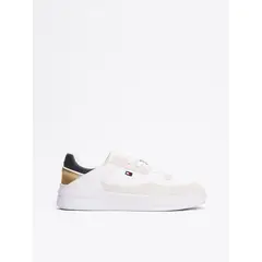 TOMMY HILFIGER - ZAPATILLAS ESSENT BASKET SNEAKER METALLIC TH