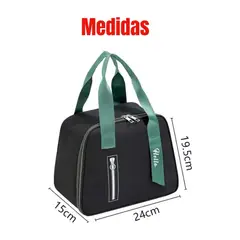 GENERICO - Bolsa Lonchera Térmica Sacola Lineal Niñas