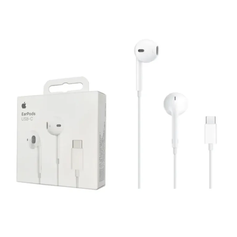 Audífono EarPods Con conector Tipo C Original Blanco