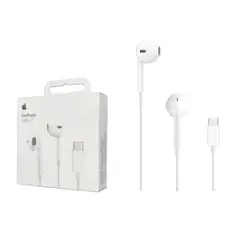 APPLE - Audífono EarPods Con conector Tipo C Original Blanco