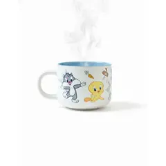 ROMAX - Taza Infantil Cerámica 350ml Diseño Animado Resistente