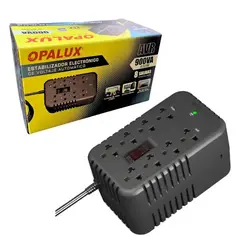OPALUX - Estabilizador 900va Sólido Para Pc Tv Y Consolas