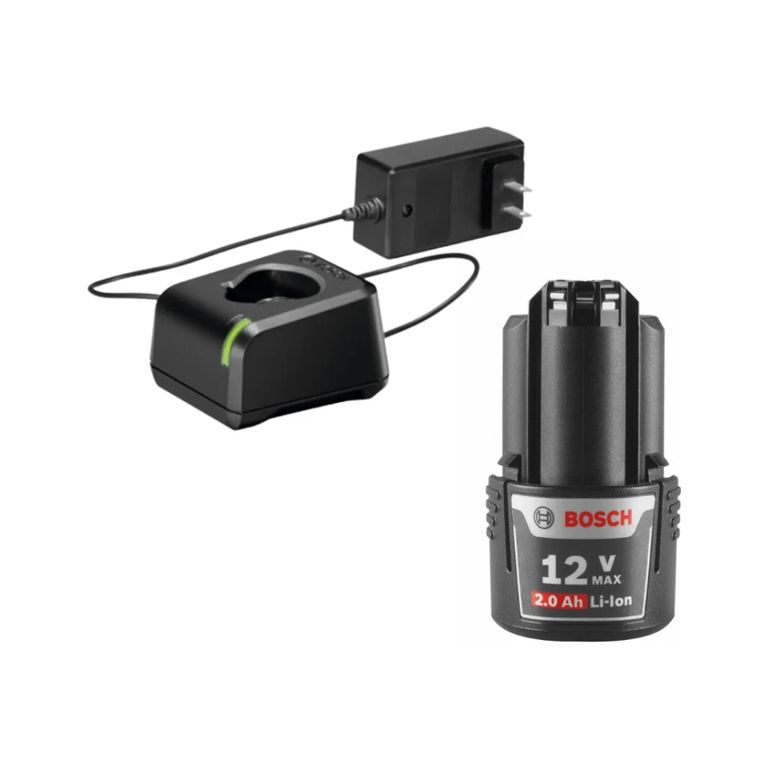 Cargador Gal 12v-20 2a Profes. + Batería Gba 12v 2.0